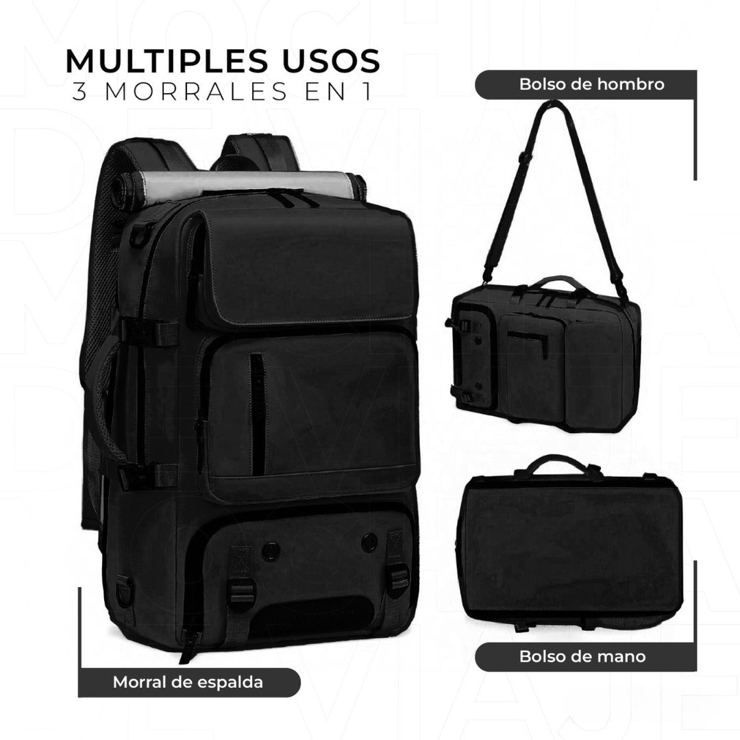 ViajeraX | Mochila de Aventura Gran Capacidad y Estilo Moderno.