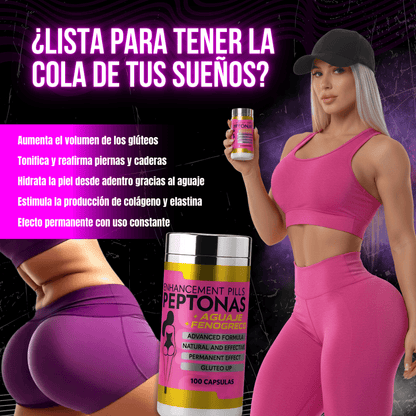 Peptonas – Glúteos Más Firmes Y Atractivos En Tu Rutina Diaria