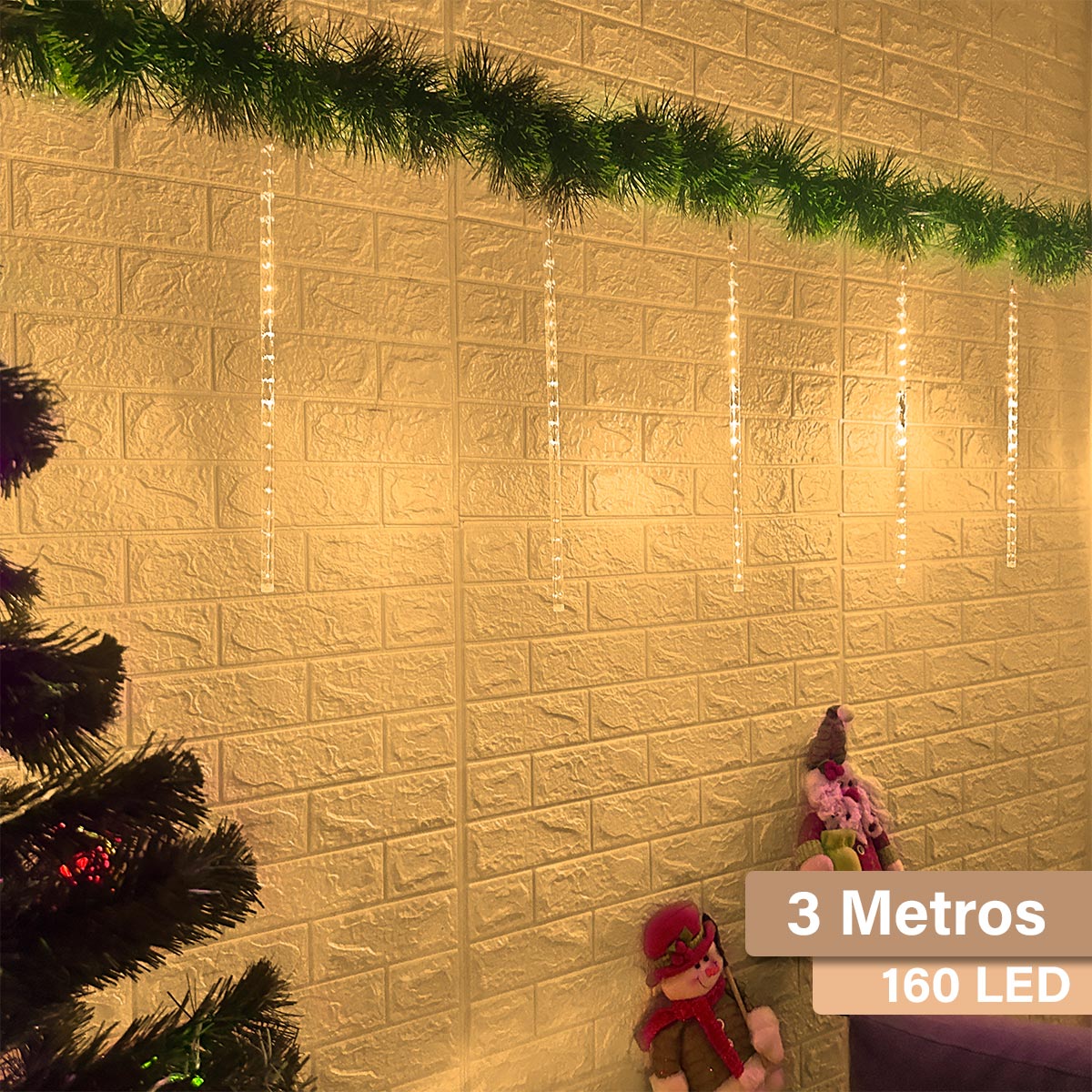 Luces Led Meteoritos 3 METROS- (Viernes Negro anticipado)