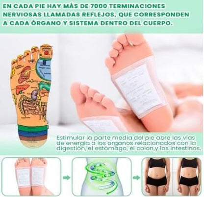 DePax Parches Desintoxicantes  KINOKI - Caja X10 PARCHES
